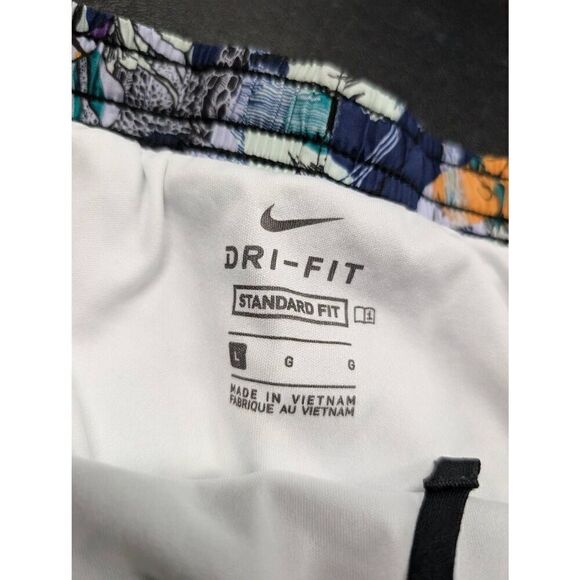 Nike Running Shorts Dry-Fit Tempo Floral Standard Fit New Fast Junior's Large - Picture 2 of 5